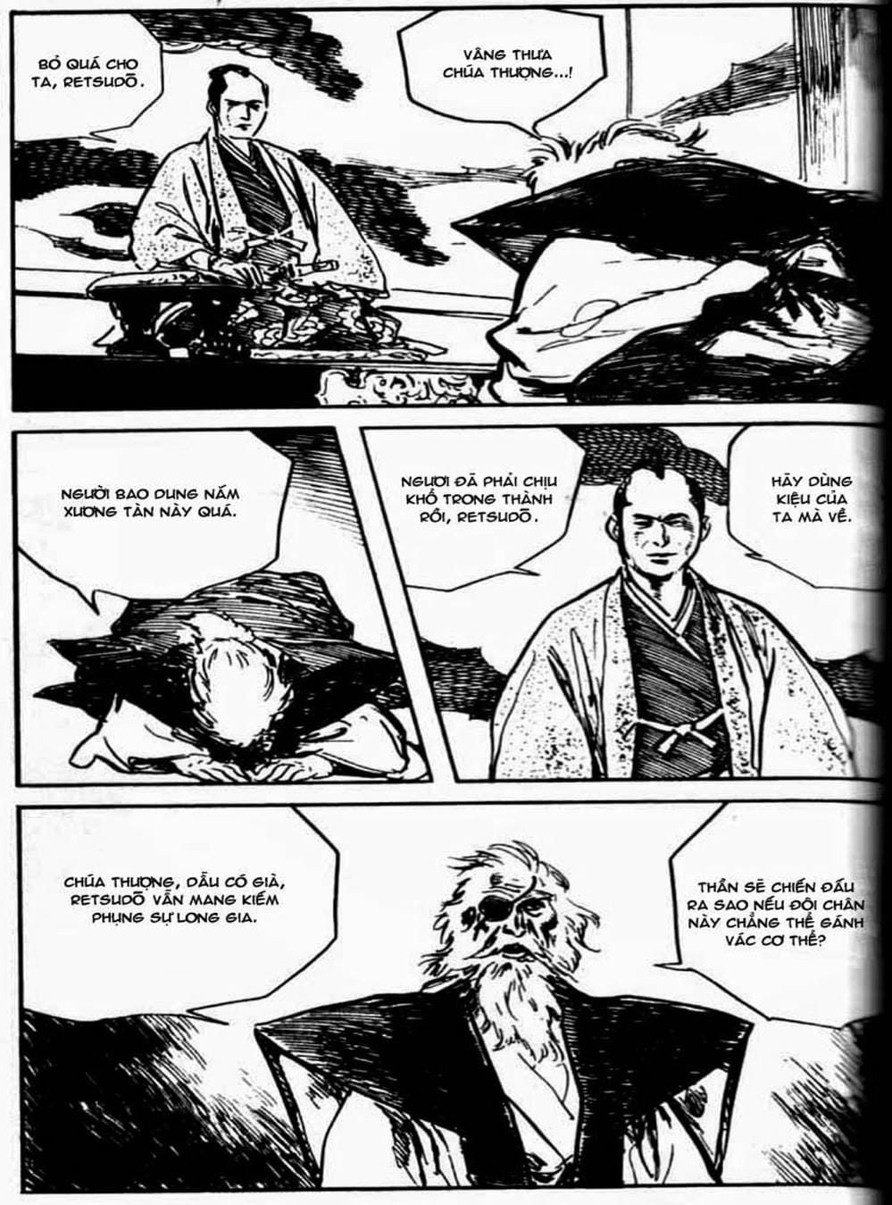 Truyện Tranh Sói Mang Con - Lone Wolf And Cub trang 5