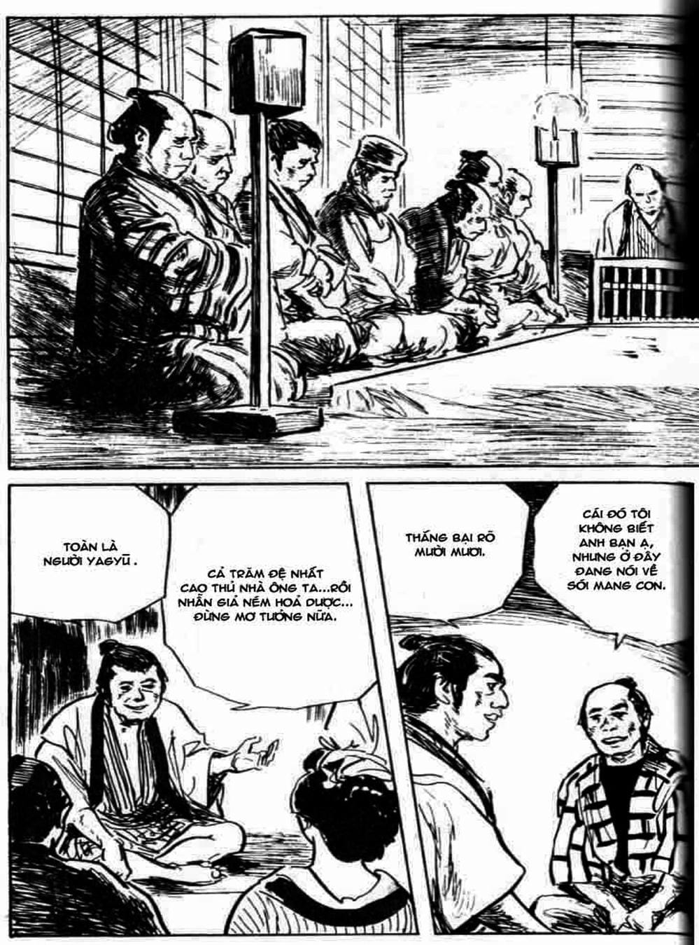 Truyện Tranh Sói Mang Con - Lone Wolf And Cub trang 5