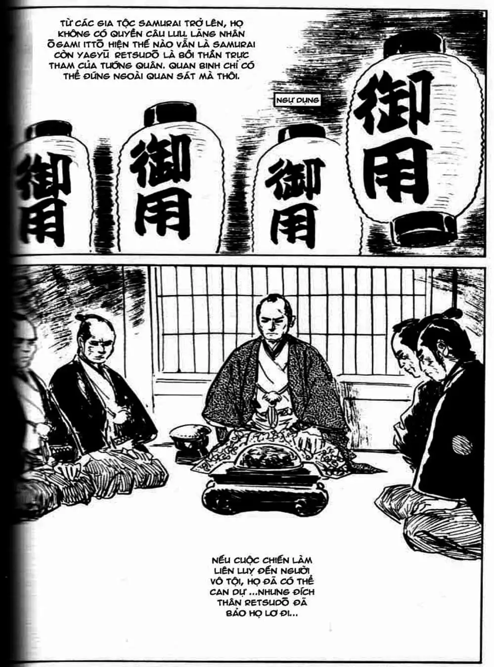 Truyện Tranh Sói Mang Con - Lone Wolf And Cub trang 5