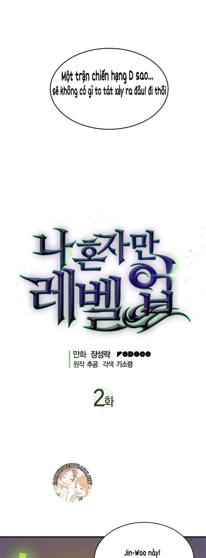 Truyện Tranh Tôi Thăng Cấp Một Mình - Solo Leveling trang 3