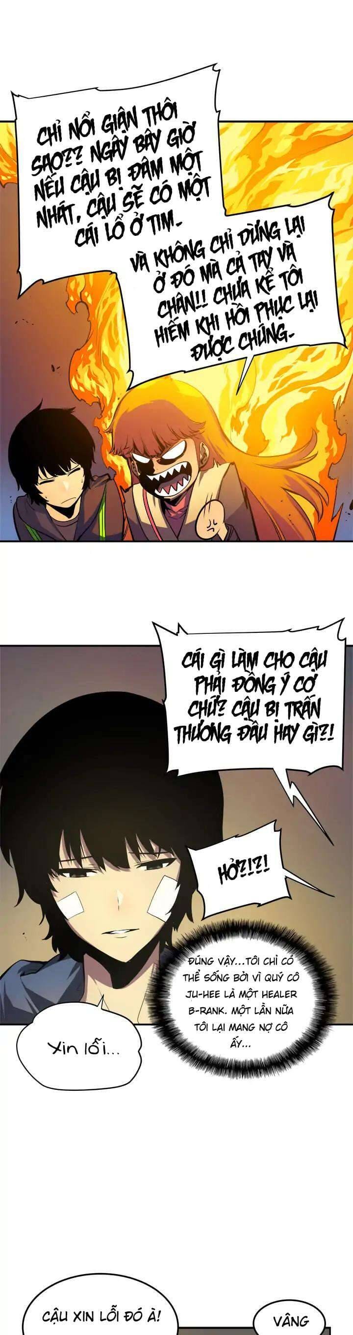 Truyện Tranh Tôi Thăng Cấp Một Mình - Solo Leveling trang 3