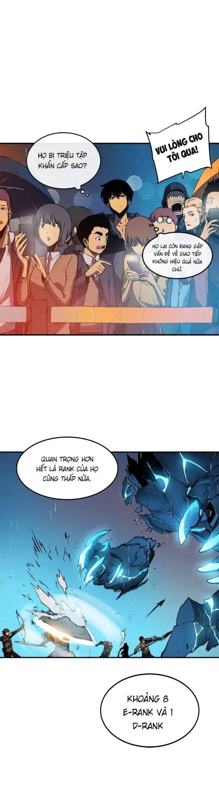 Truyện Tranh Tôi Thăng Cấp Một Mình - Solo Leveling trang 3