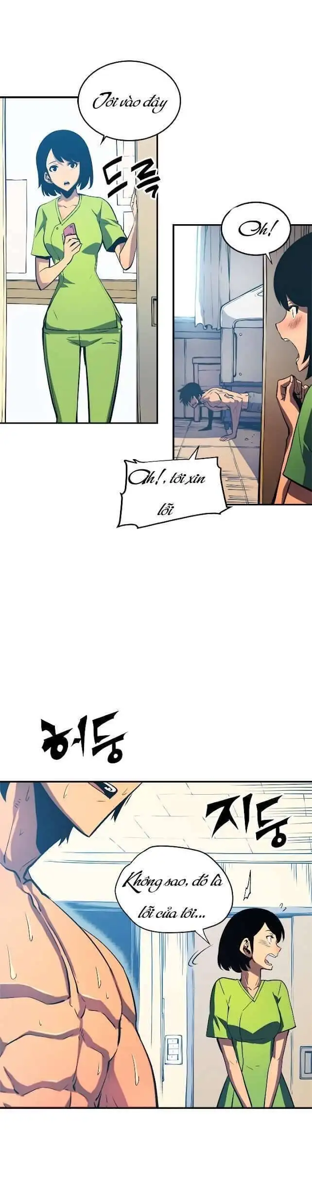 Truyện Tranh Tôi Thăng Cấp Một Mình - Solo Leveling trang 3