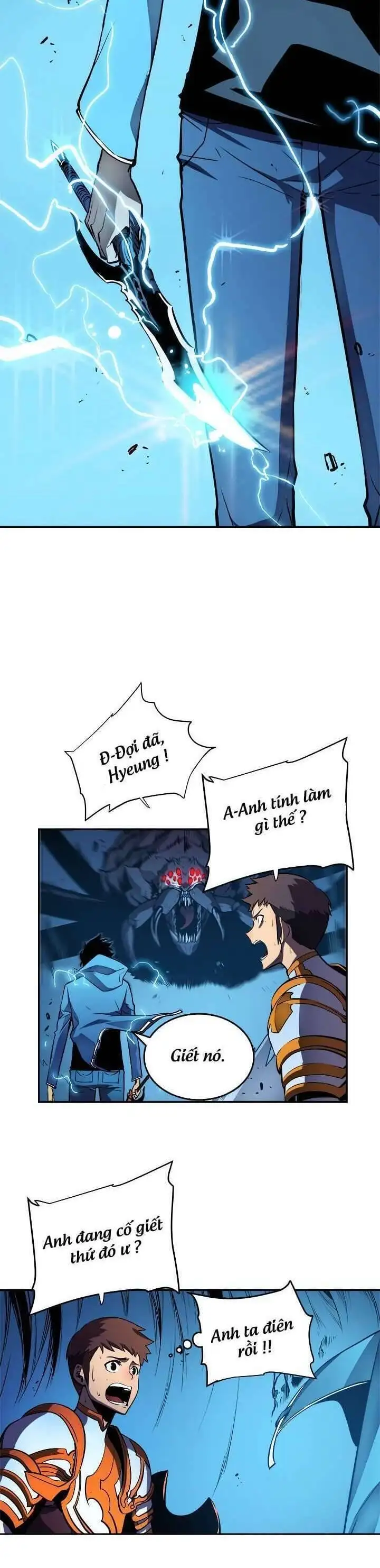 Truyện Tranh Tôi Thăng Cấp Một Mình - Solo Leveling trang 3