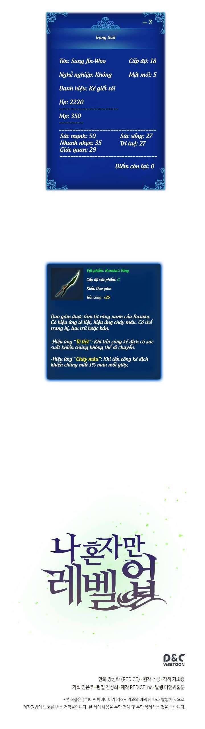 Truyện Tranh Tôi Thăng Cấp Một Mình - Solo Leveling trang 3