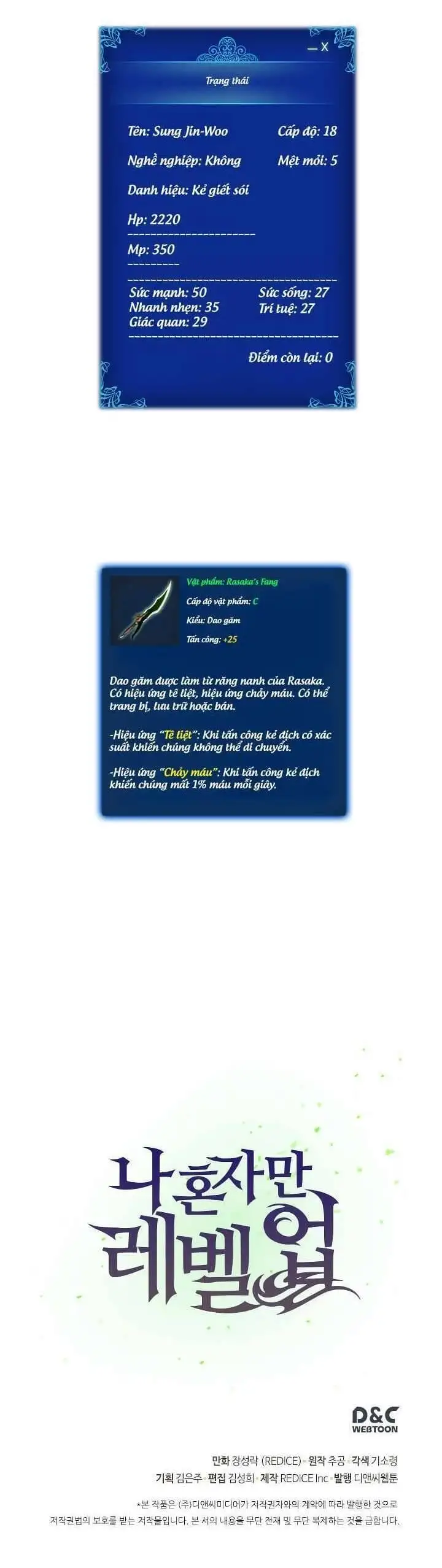 Truyện Tranh Tôi Thăng Cấp Một Mình - Solo Leveling trang 3