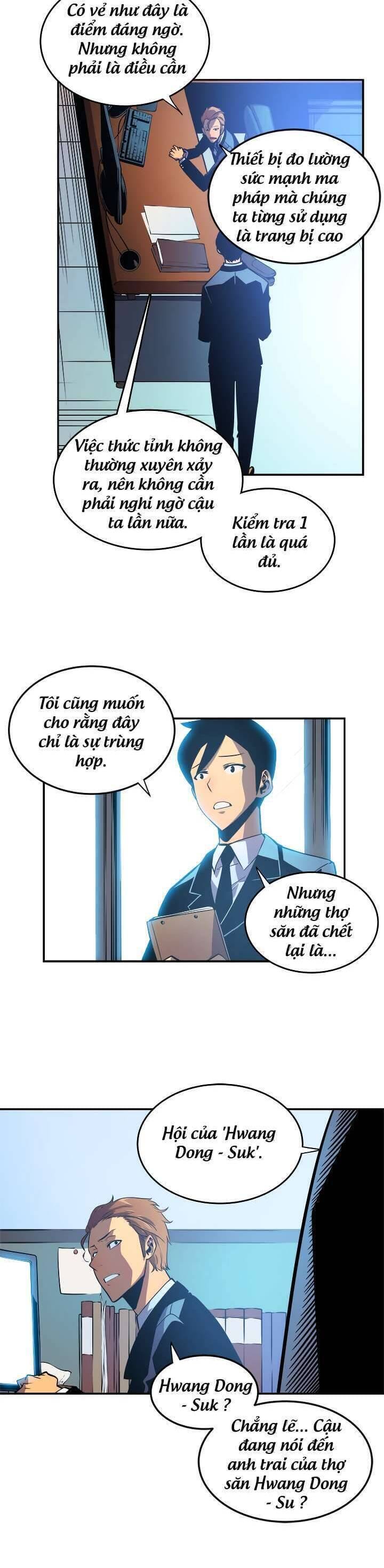 Truyện Tranh Tôi Thăng Cấp Một Mình - Solo Leveling trang 3