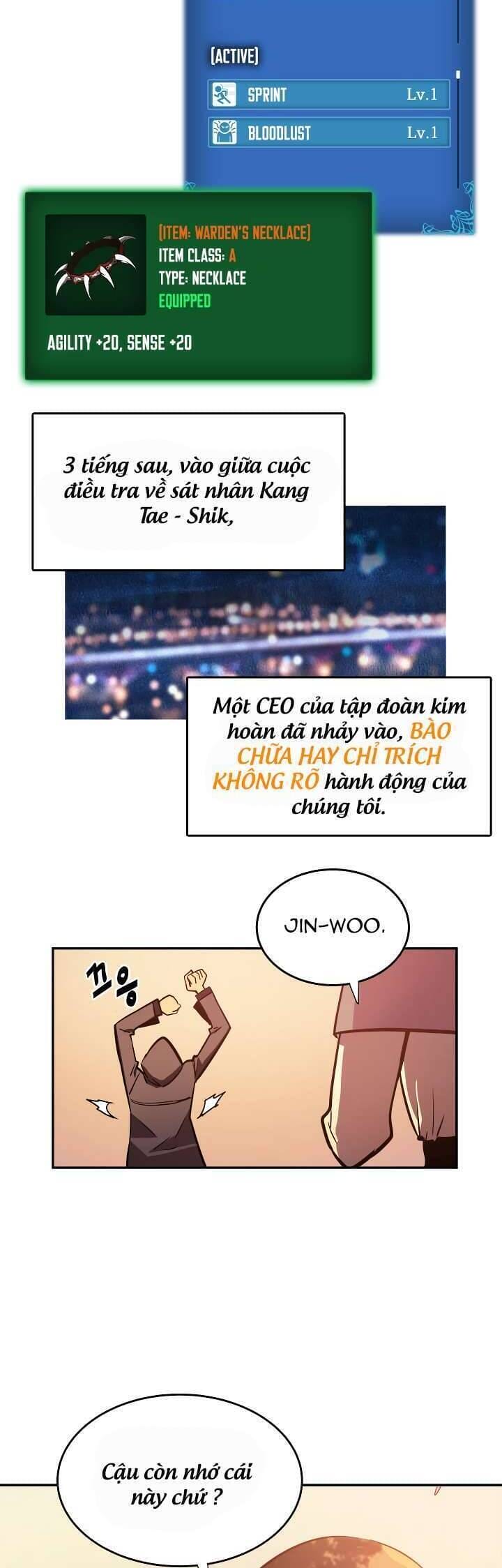 Truyện Tranh Tôi Thăng Cấp Một Mình - Solo Leveling trang 3