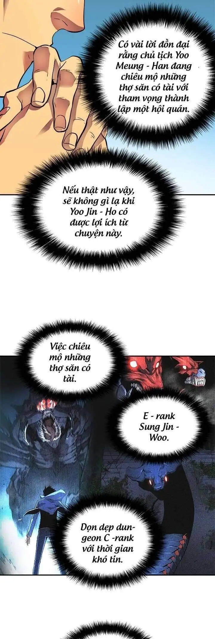 Truyện Tranh Tôi Thăng Cấp Một Mình - Solo Leveling trang 3