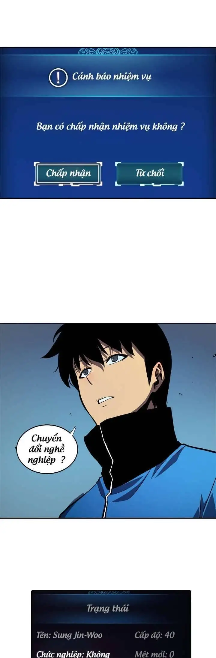 Truyện Tranh Tôi Thăng Cấp Một Mình - Solo Leveling trang 3