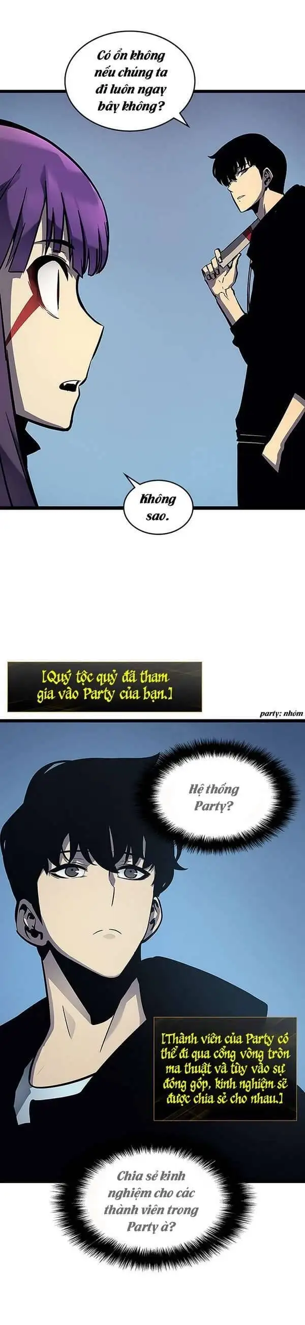 Truyện Tranh Tôi Thăng Cấp Một Mình - Solo Leveling trang 3