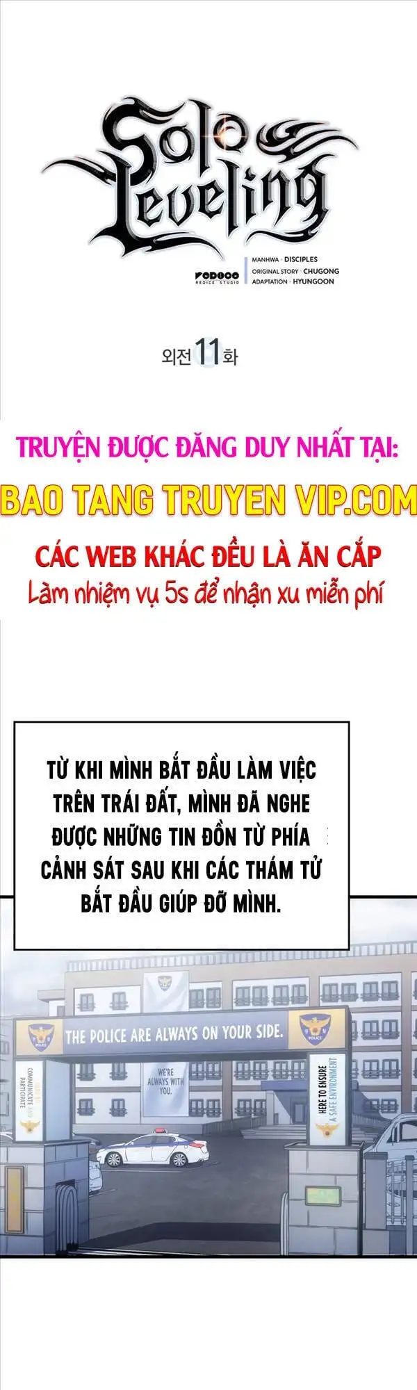Truyện Tranh Tôi Thăng Cấp Một Mình - Solo Leveling trang 3