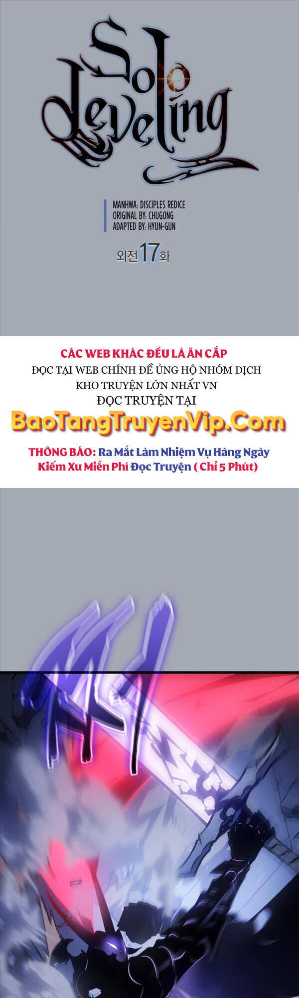Truyện Tranh Tôi Thăng Cấp Một Mình - Solo Leveling trang 3
