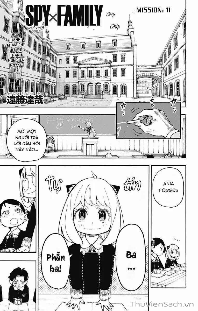 Truyện Tranh Gia Đình Điệp Viên - Spy X Family trang 5