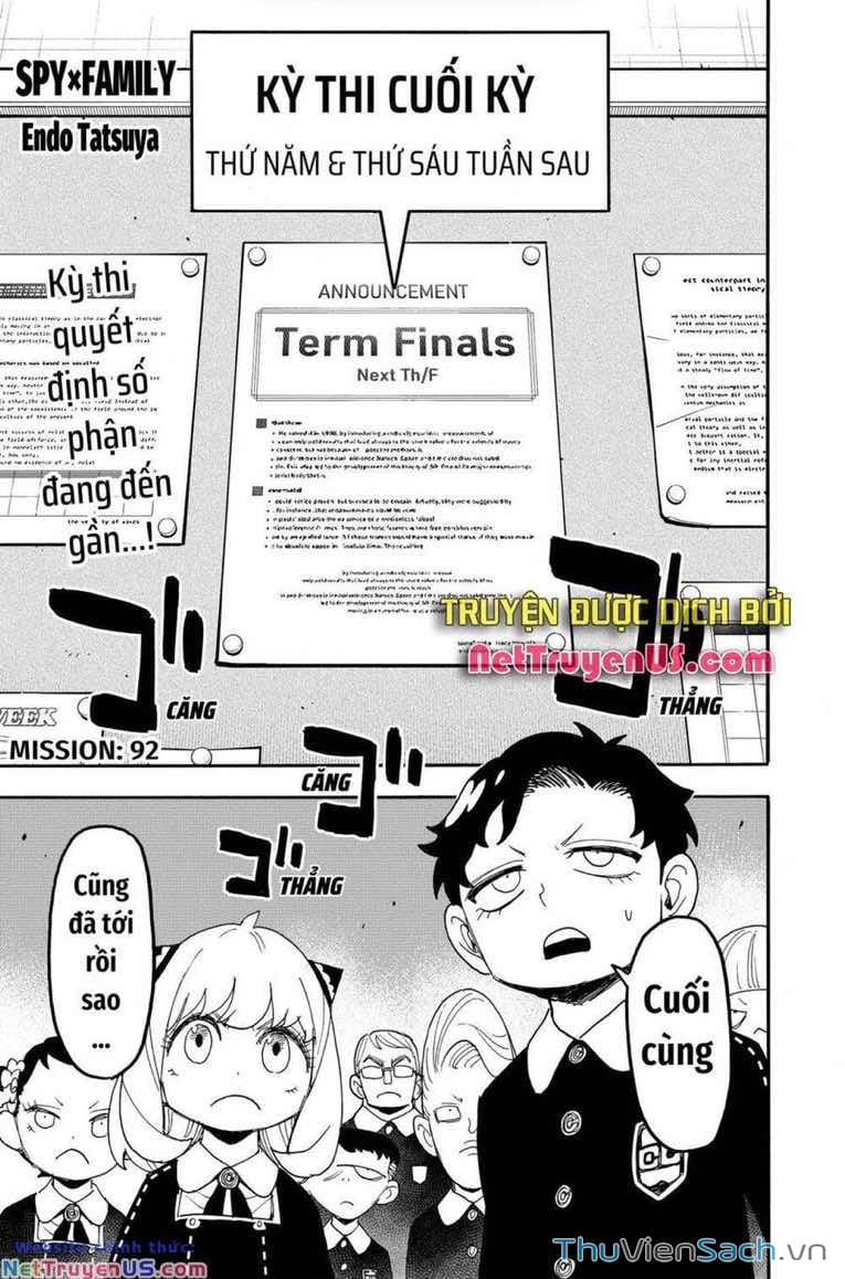 Truyện Tranh Gia Đình Điệp Viên - Spy X Family trang 5