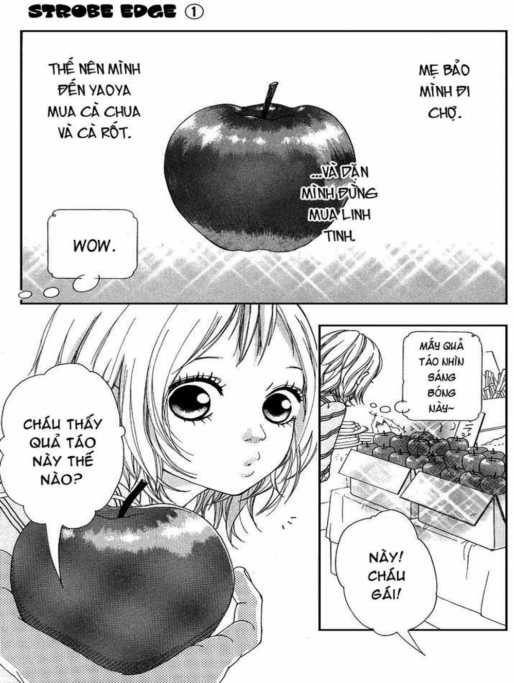 Truyện Tranh Tình Yêu Lấp Lánh - Strobe Edge trang 5