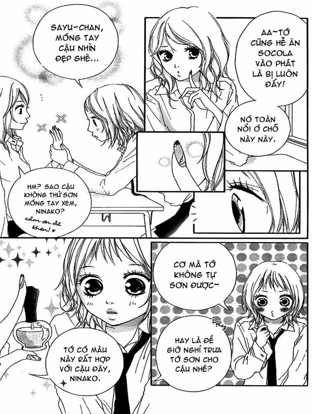 Truyện Tranh Tình Yêu Lấp Lánh - Strobe Edge trang 5