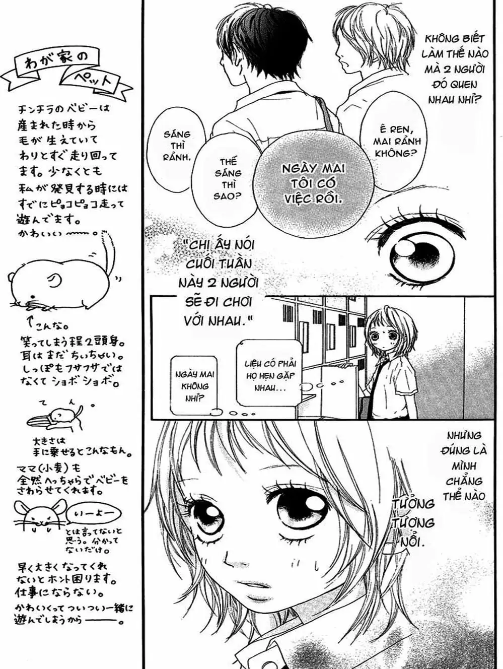 Truyện Tranh Tình Yêu Lấp Lánh - Strobe Edge trang 5