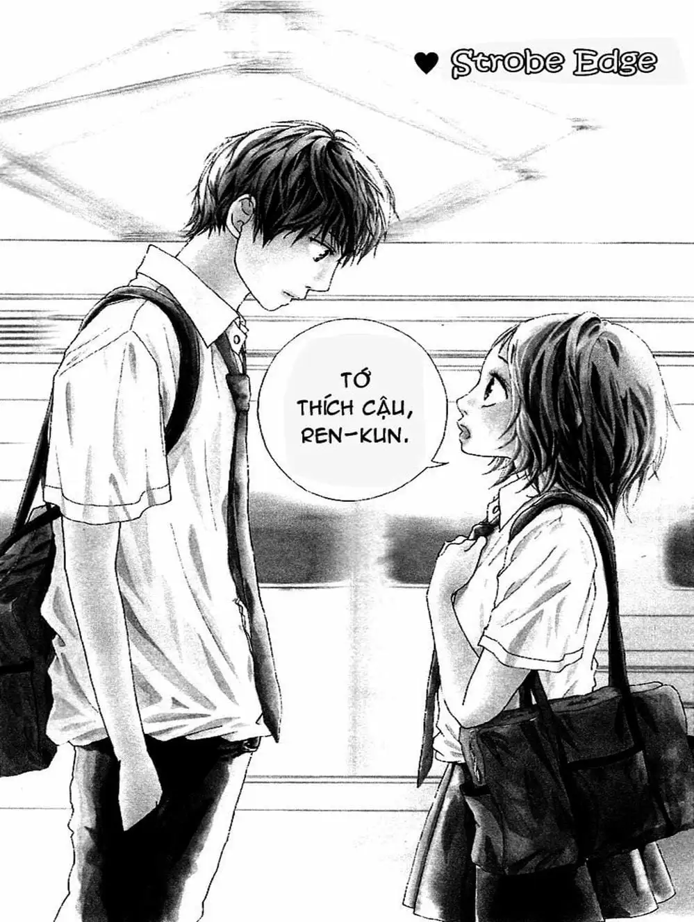 Truyện Tranh Tình Yêu Lấp Lánh - Strobe Edge trang 5