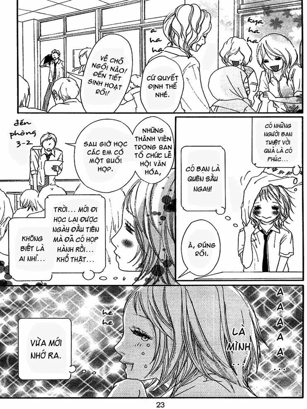 Truyện Tranh Tình Yêu Lấp Lánh - Strobe Edge trang 5