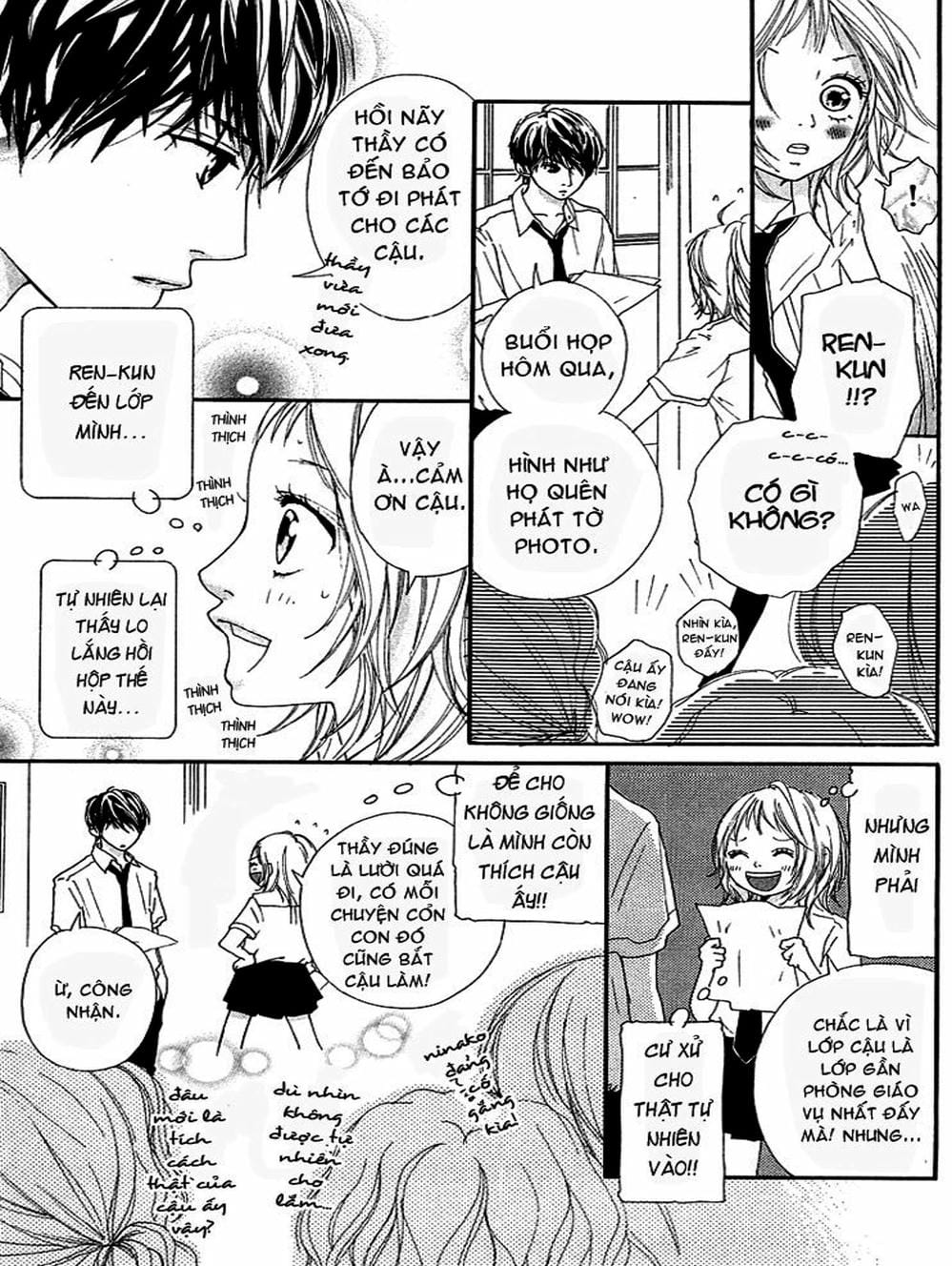 Truyện Tranh Tình Yêu Lấp Lánh - Strobe Edge trang 5