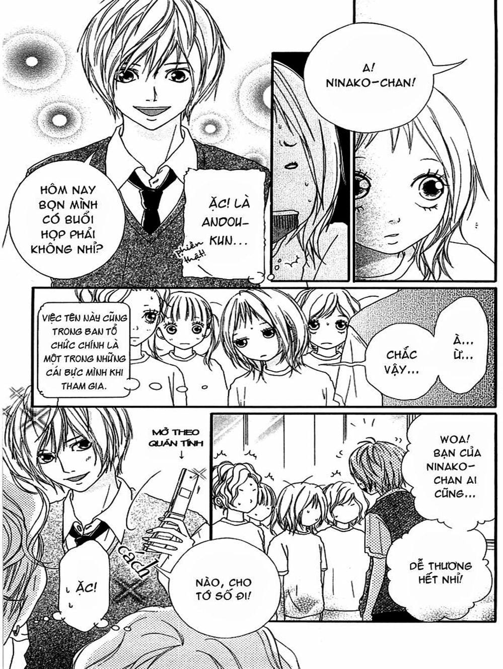 Truyện Tranh Tình Yêu Lấp Lánh - Strobe Edge trang 5