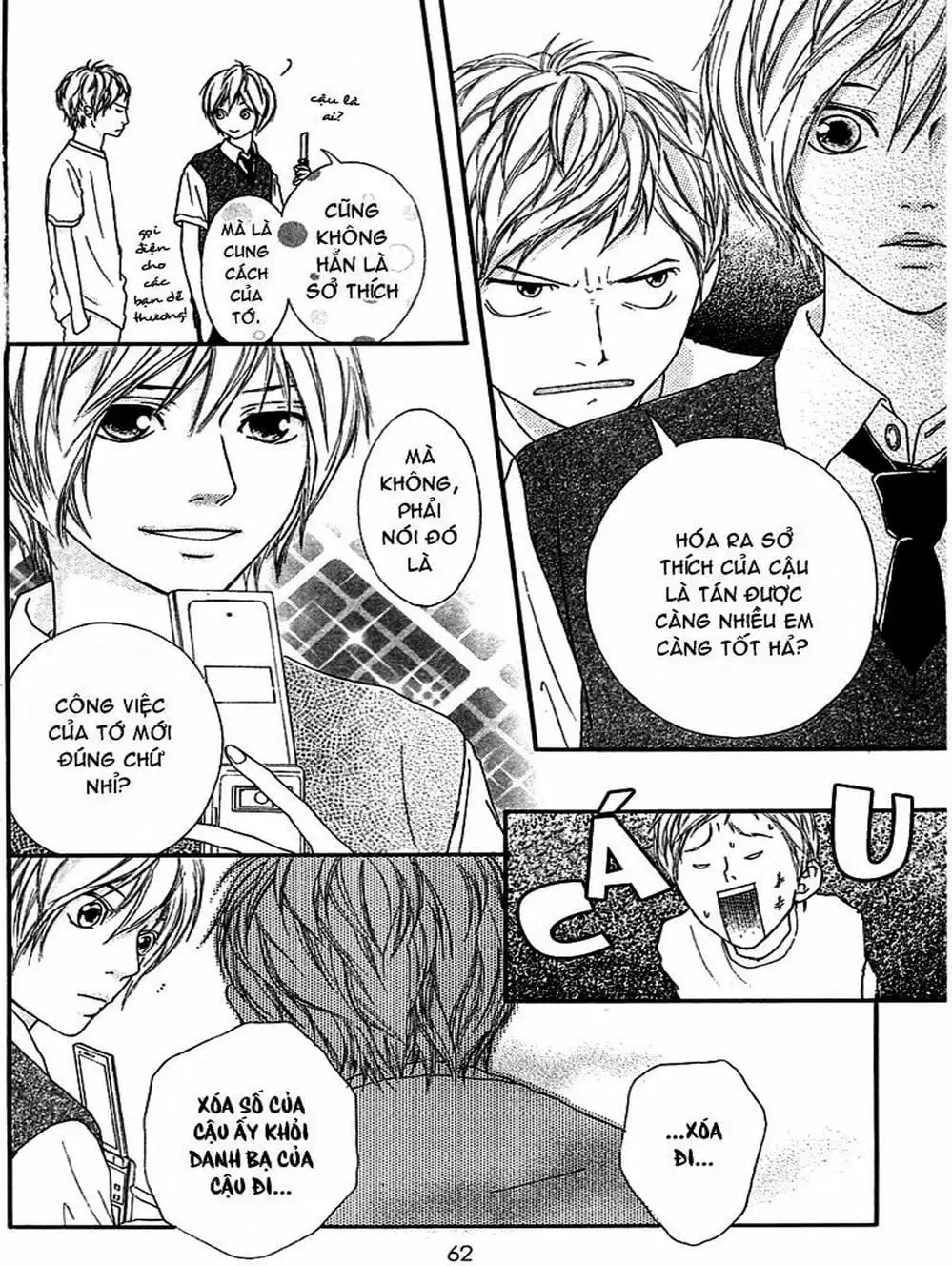 Truyện Tranh Tình Yêu Lấp Lánh - Strobe Edge trang 5