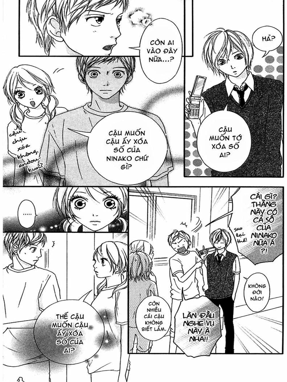 Truyện Tranh Tình Yêu Lấp Lánh - Strobe Edge trang 5