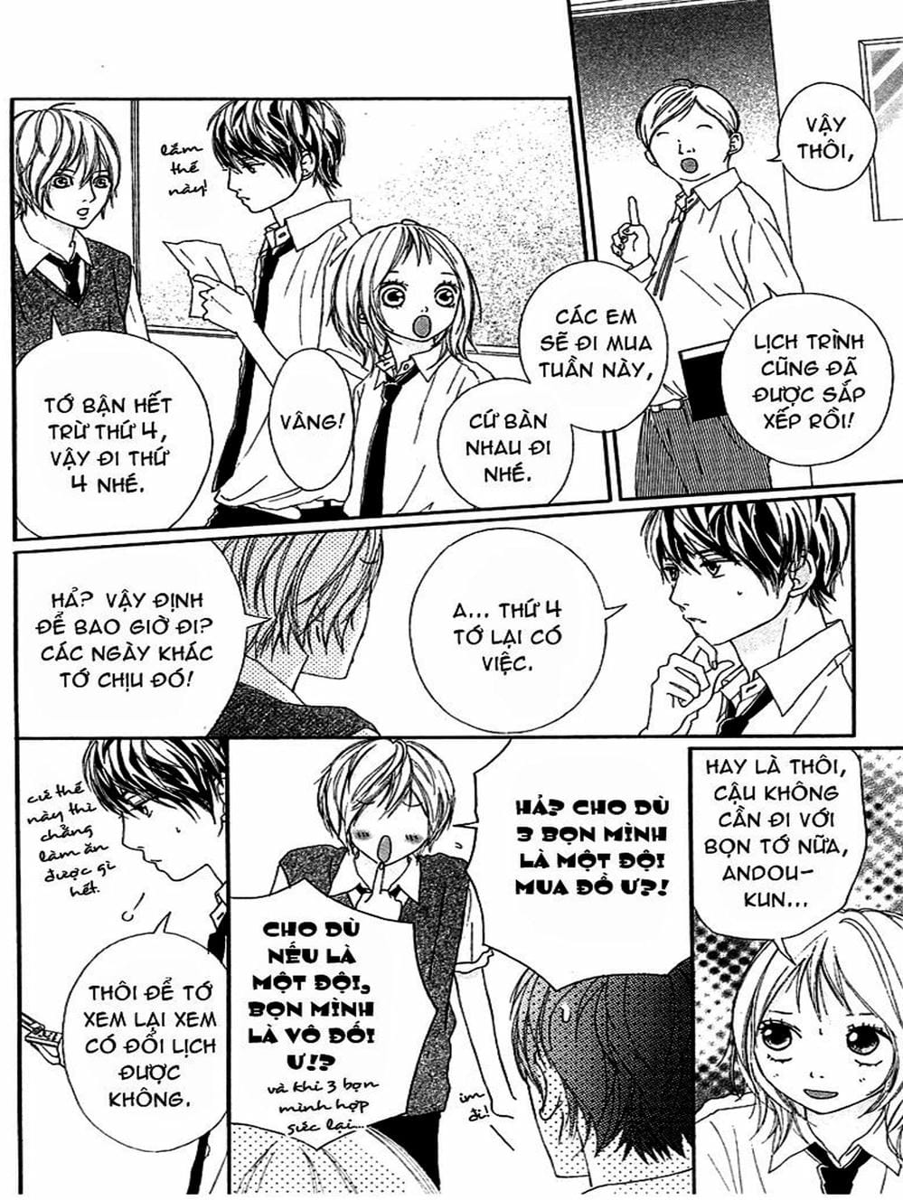 Truyện Tranh Tình Yêu Lấp Lánh - Strobe Edge trang 5