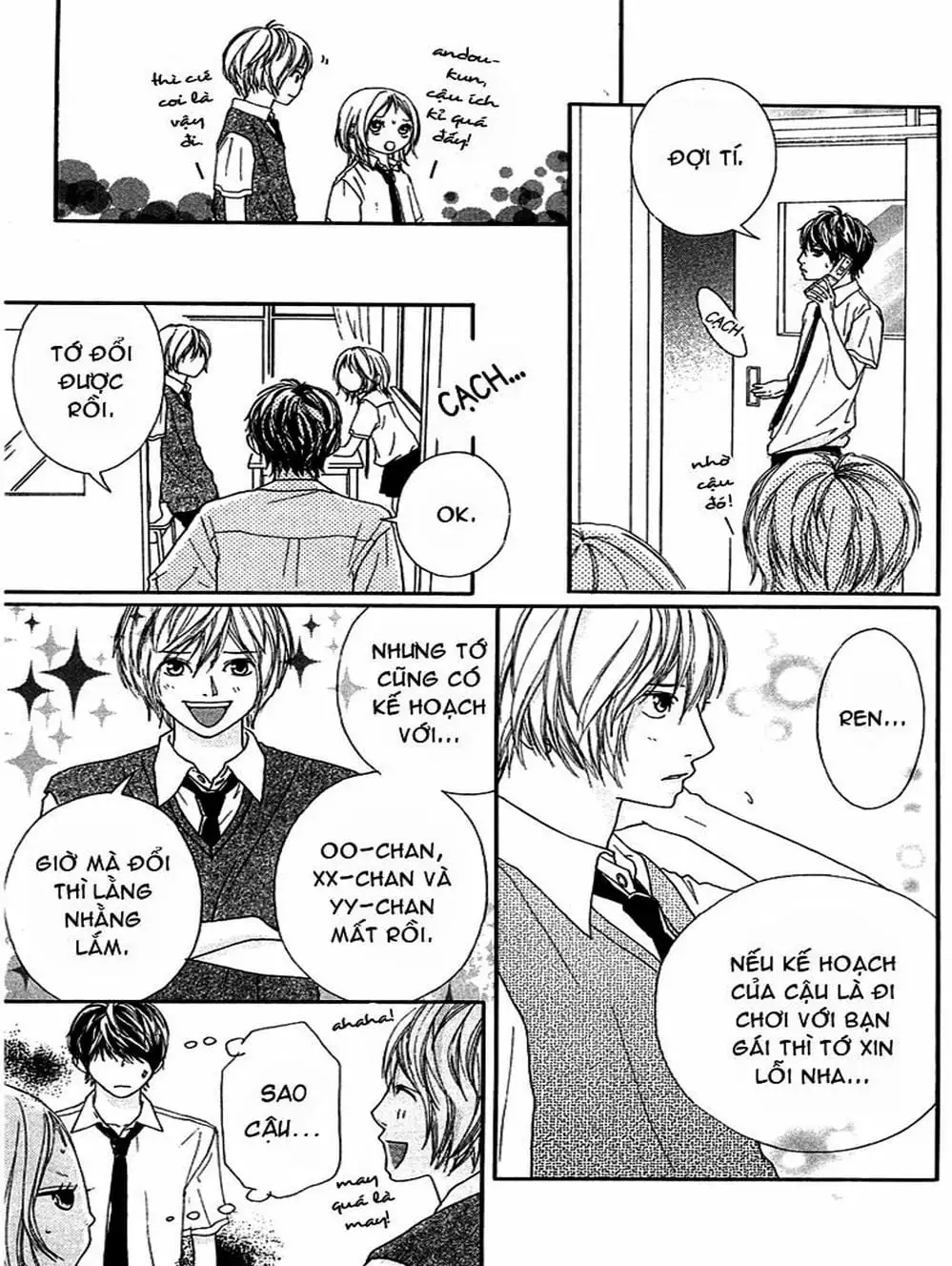 Truyện Tranh Tình Yêu Lấp Lánh - Strobe Edge trang 5