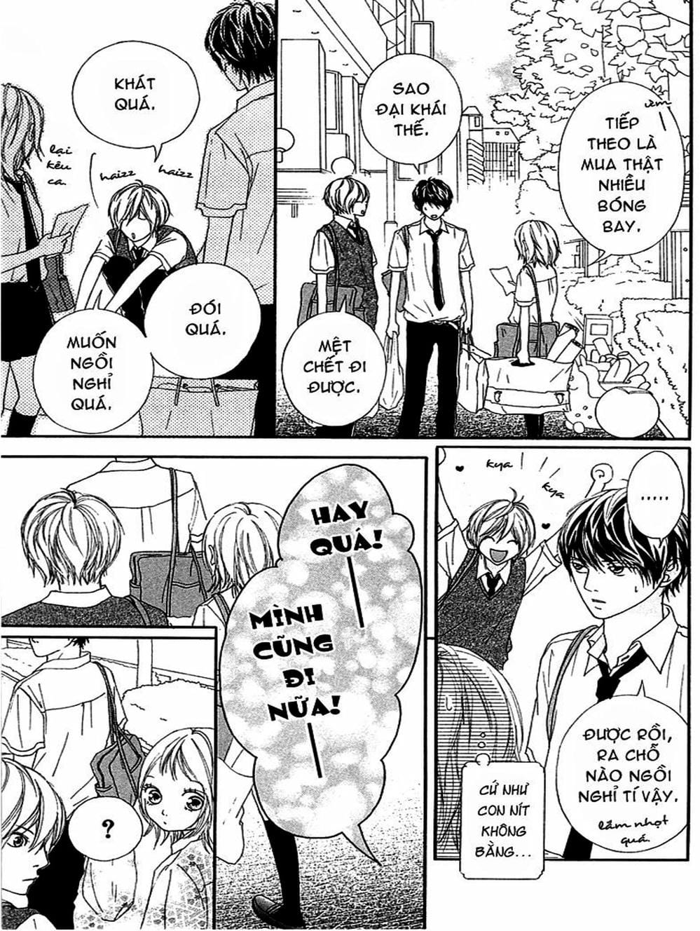 Truyện Tranh Tình Yêu Lấp Lánh - Strobe Edge trang 5