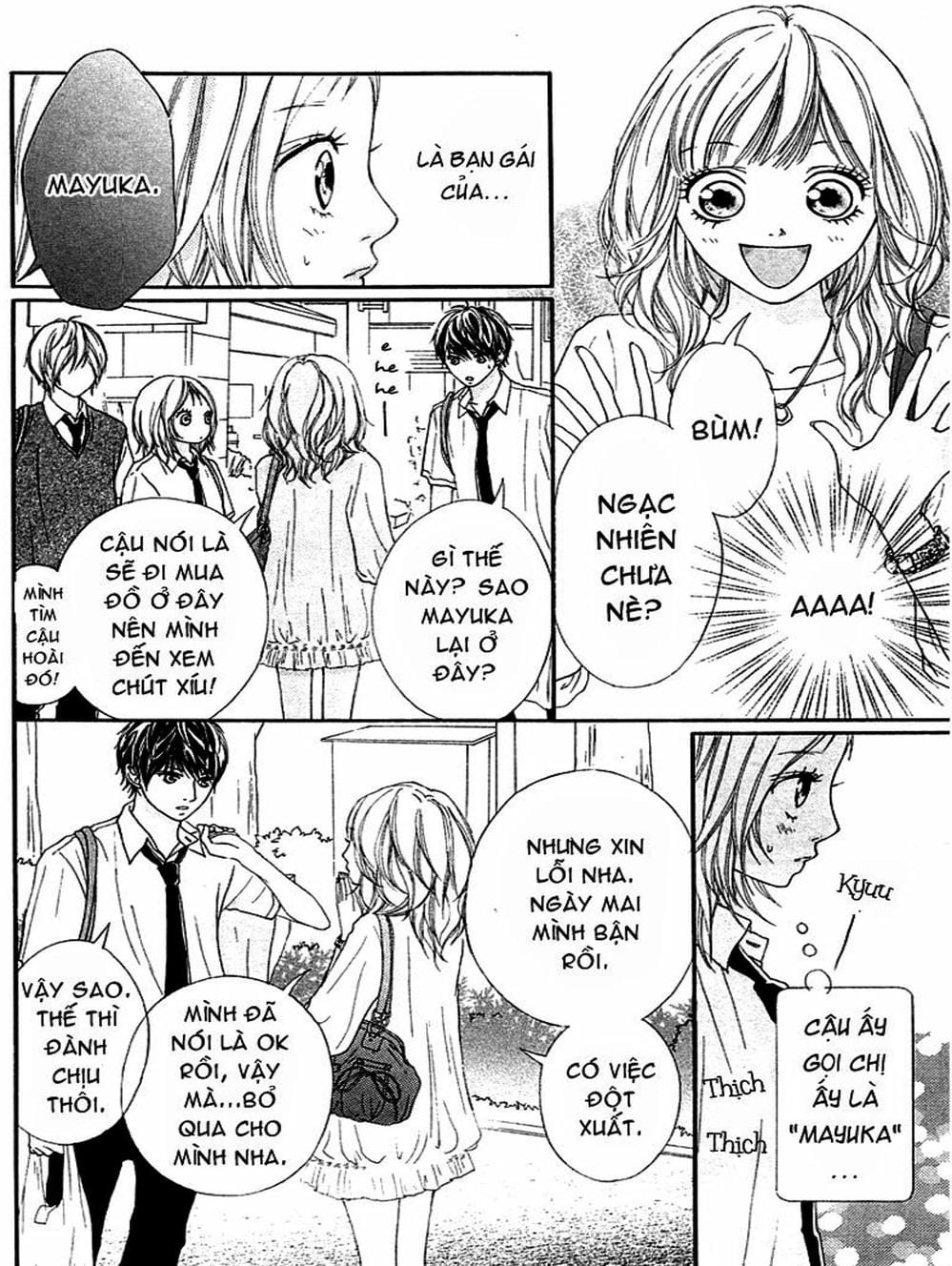 Truyện Tranh Tình Yêu Lấp Lánh - Strobe Edge trang 5