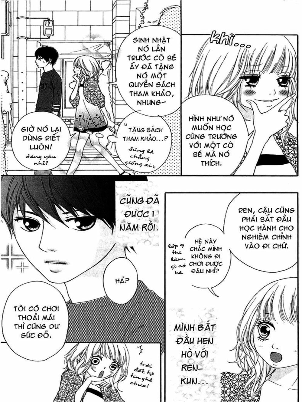 Truyện Tranh Tình Yêu Lấp Lánh - Strobe Edge trang 5