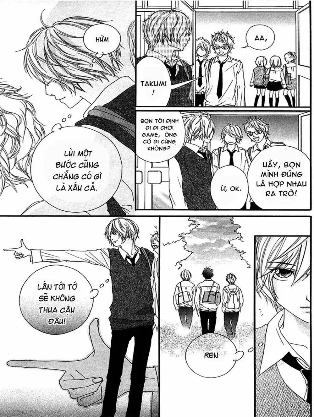 Truyện Tranh Tình Yêu Lấp Lánh - Strobe Edge trang 5