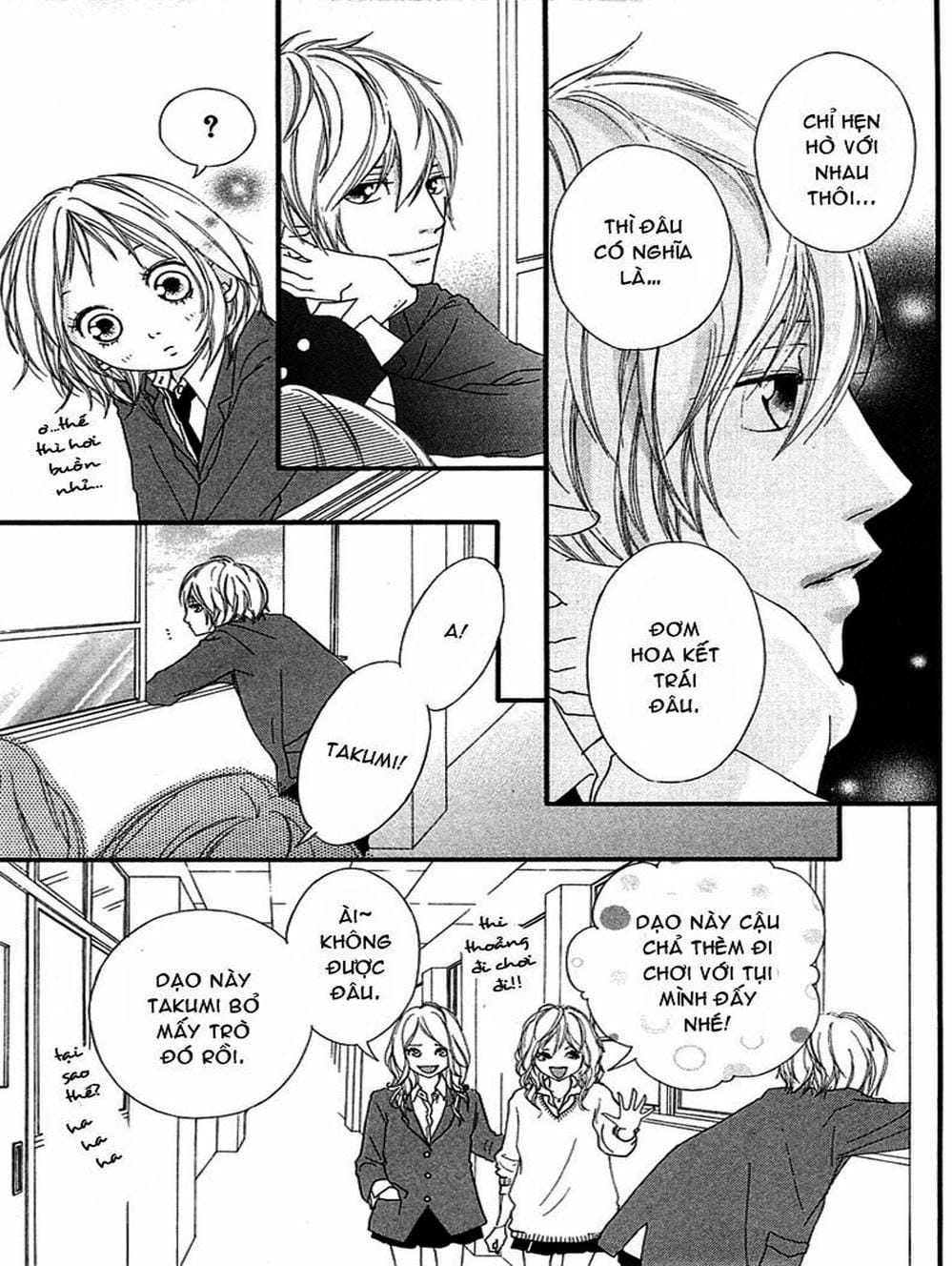 Truyện Tranh Tình Yêu Lấp Lánh - Strobe Edge trang 5