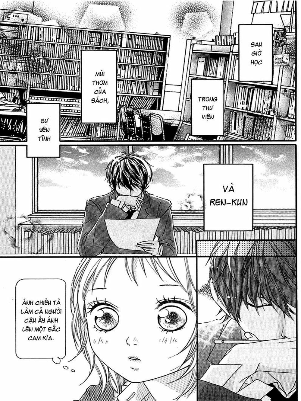 Truyện Tranh Tình Yêu Lấp Lánh - Strobe Edge trang 5