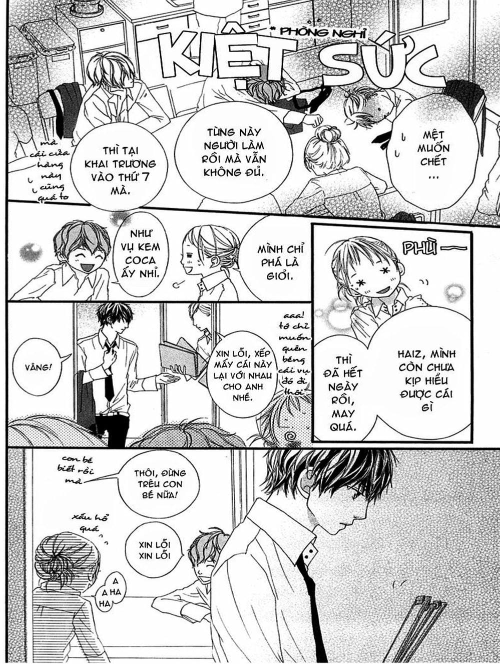 Truyện Tranh Tình Yêu Lấp Lánh - Strobe Edge trang 5