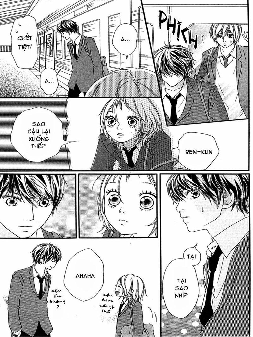 Truyện Tranh Tình Yêu Lấp Lánh - Strobe Edge trang 5