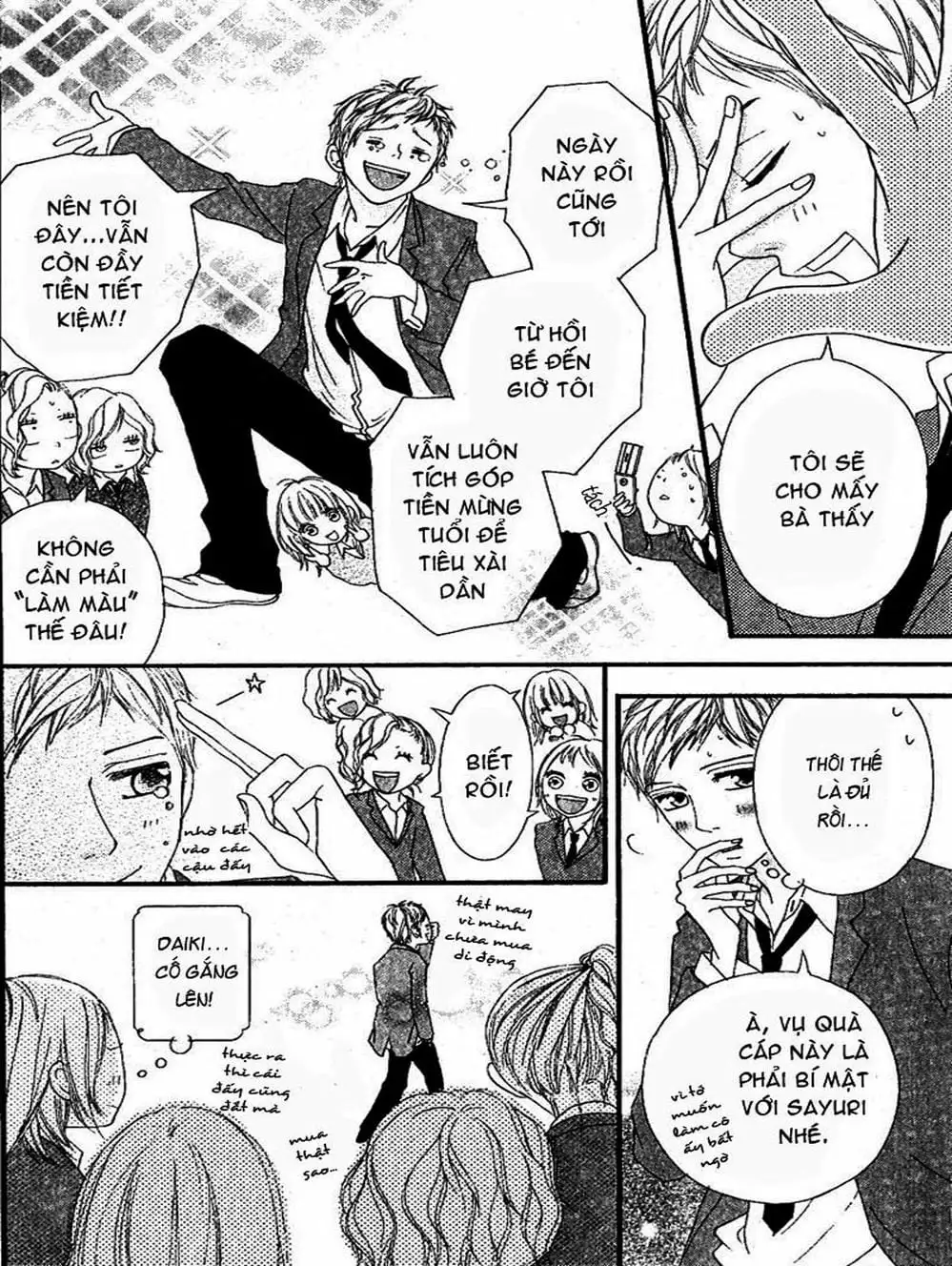 Truyện Tranh Tình Yêu Lấp Lánh - Strobe Edge trang 5