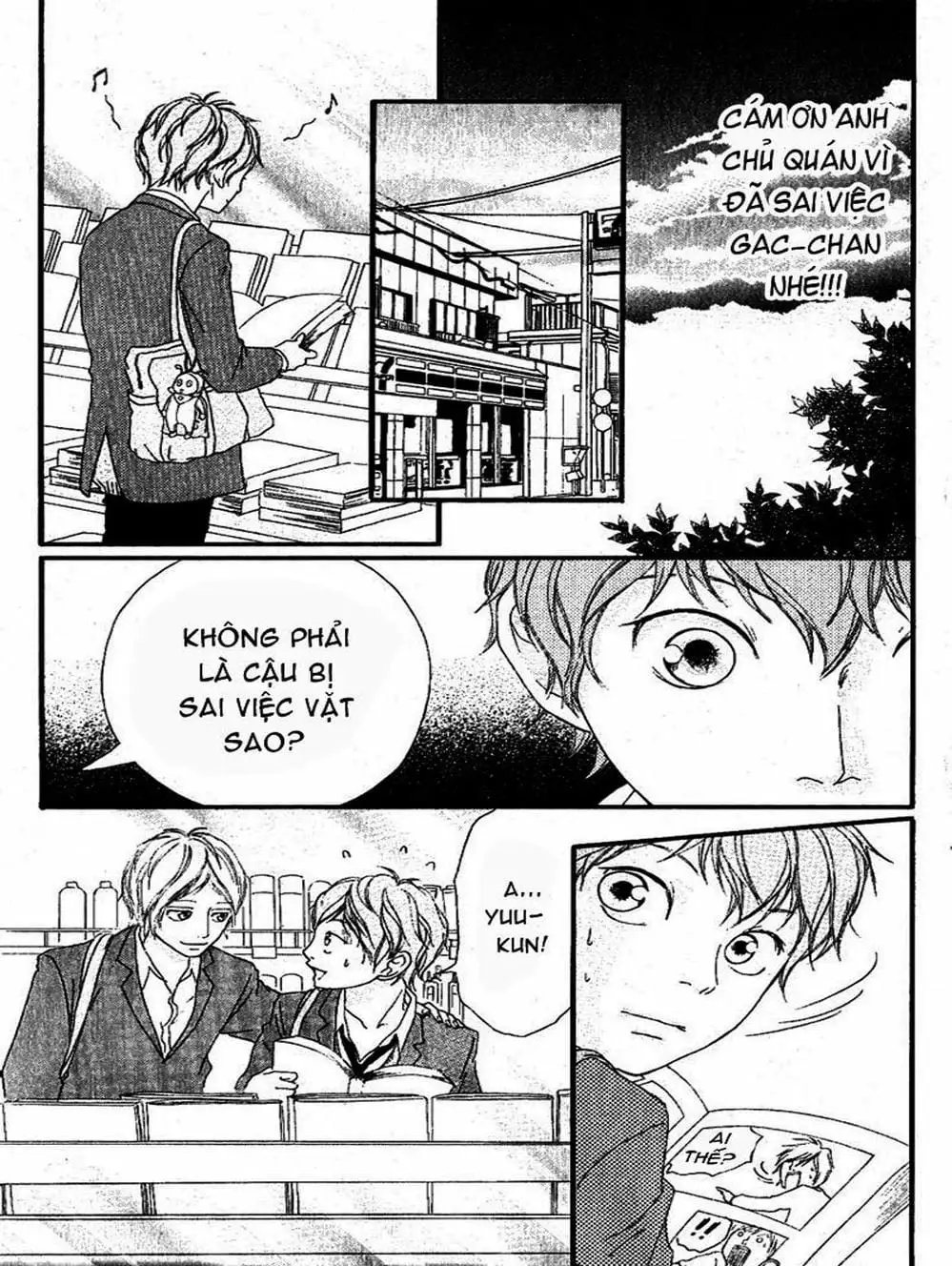 Truyện Tranh Tình Yêu Lấp Lánh - Strobe Edge trang 5