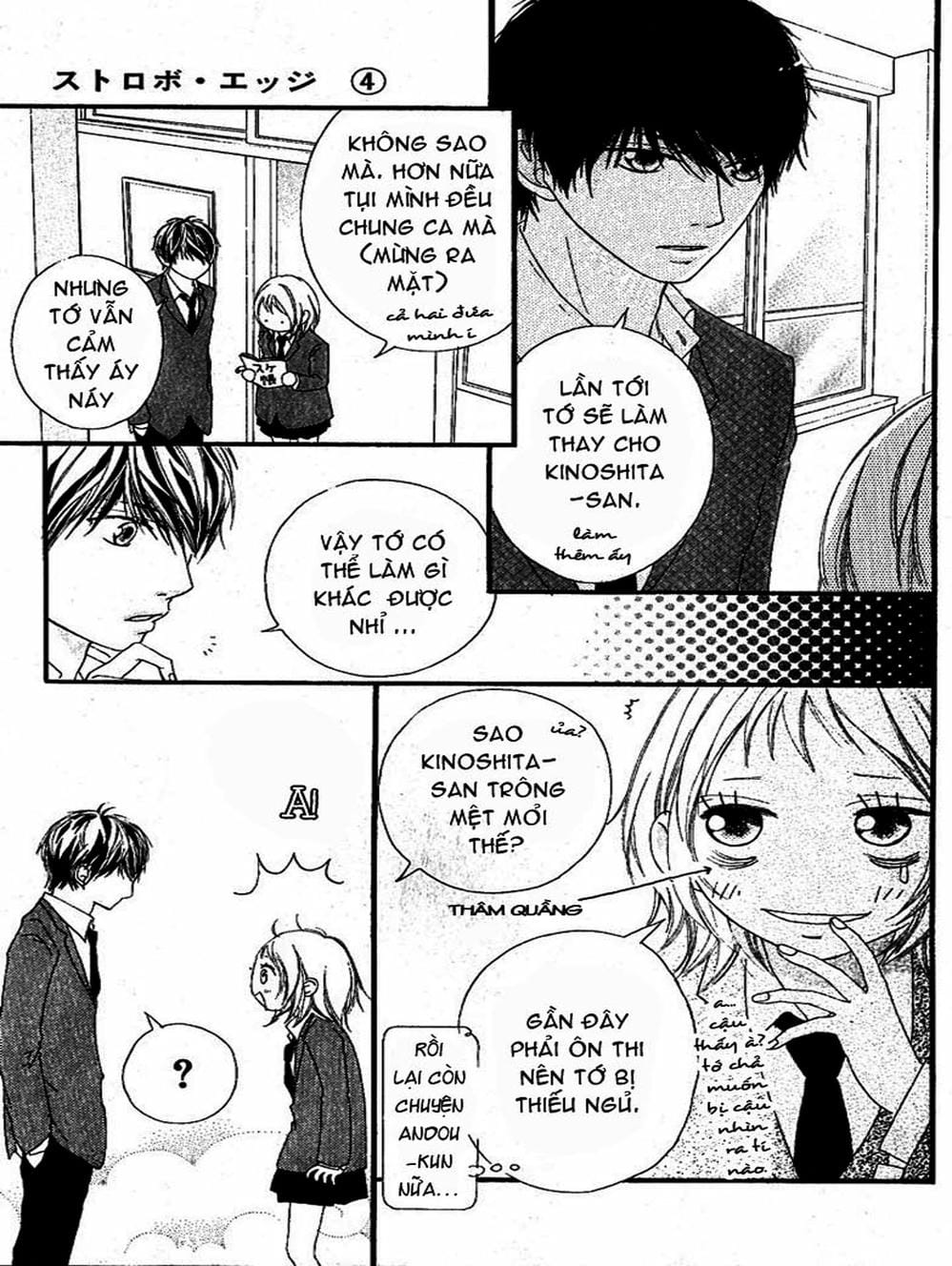 Truyện Tranh Tình Yêu Lấp Lánh - Strobe Edge trang 5