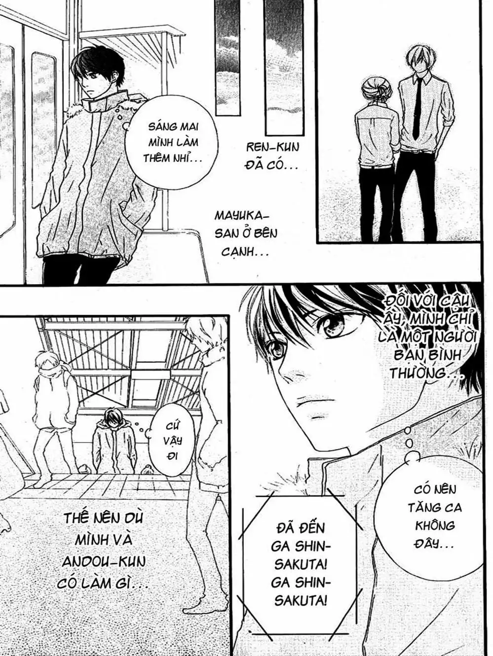 Truyện Tranh Tình Yêu Lấp Lánh - Strobe Edge trang 5