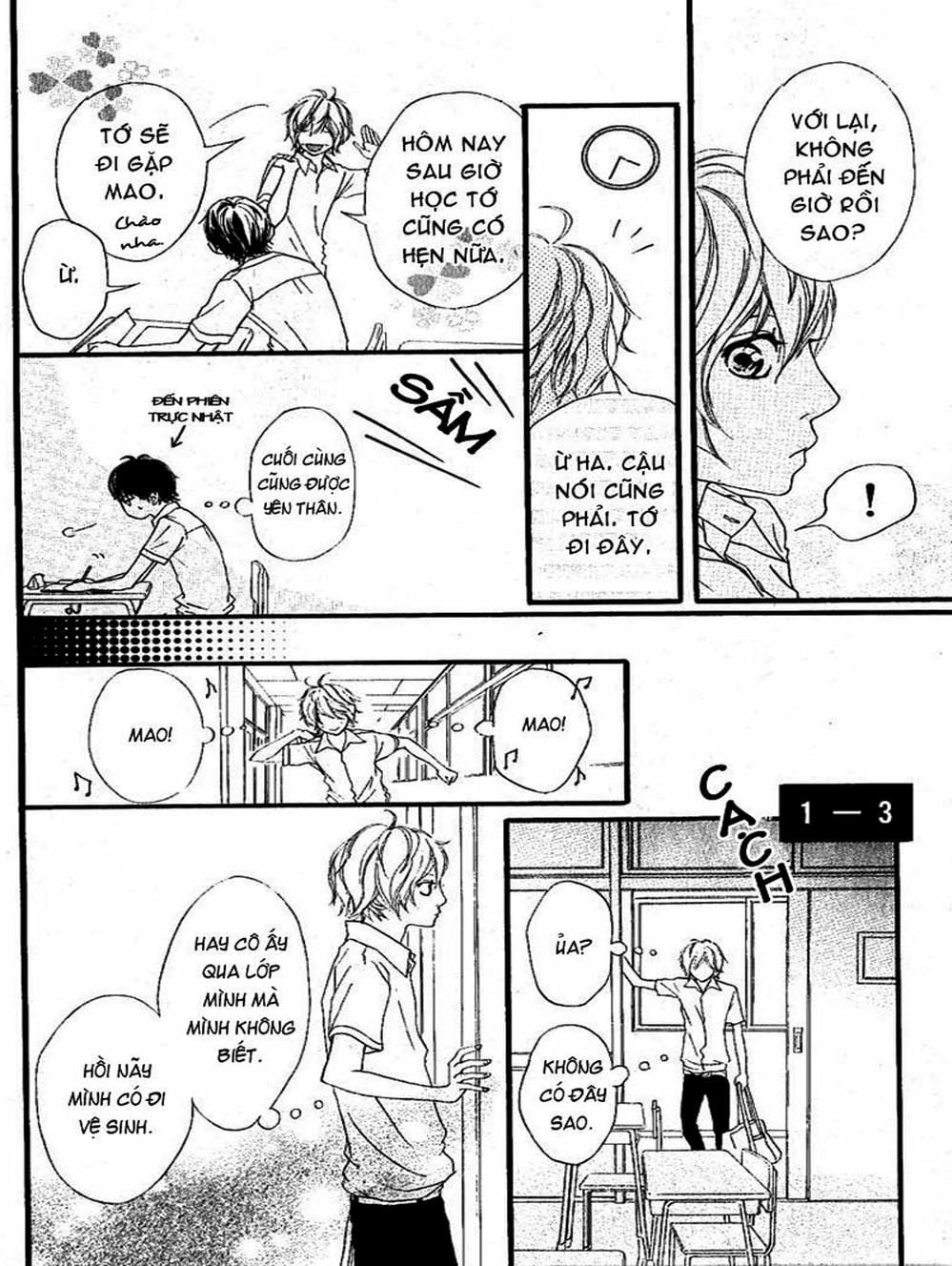 Truyện Tranh Tình Yêu Lấp Lánh - Strobe Edge trang 5