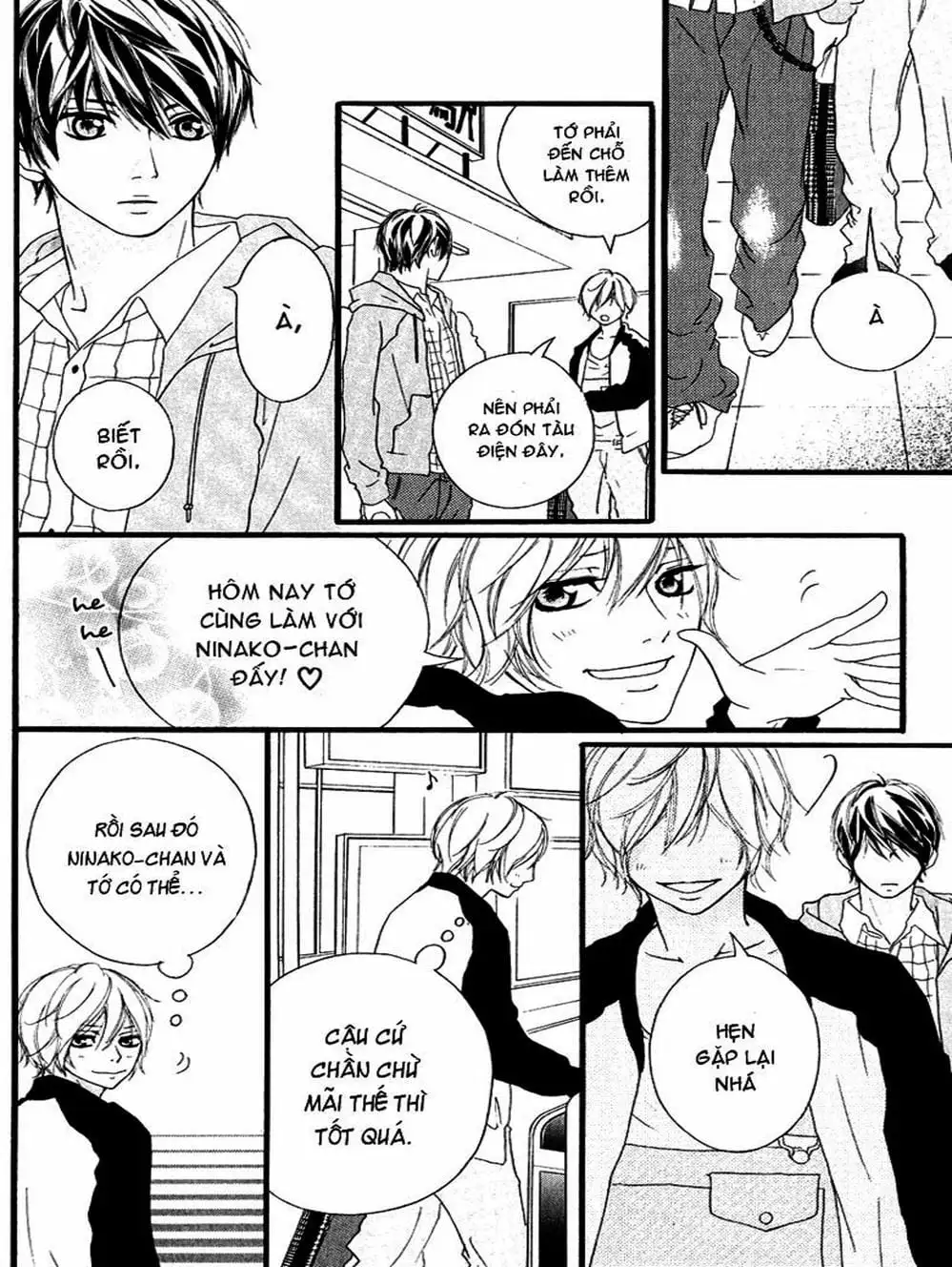 Truyện Tranh Tình Yêu Lấp Lánh - Strobe Edge trang 5