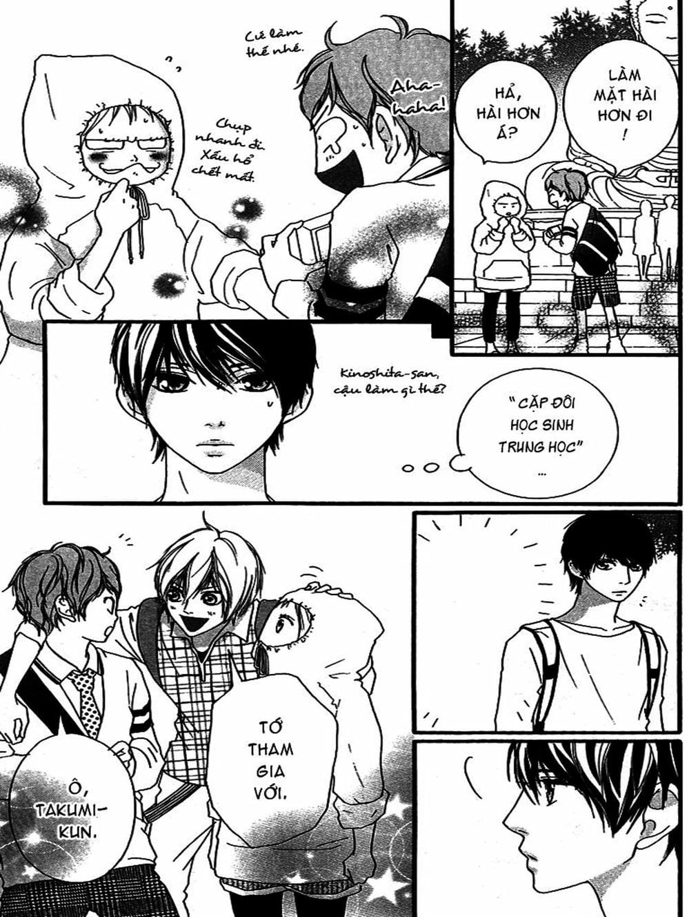 Truyện Tranh Tình Yêu Lấp Lánh - Strobe Edge trang 5