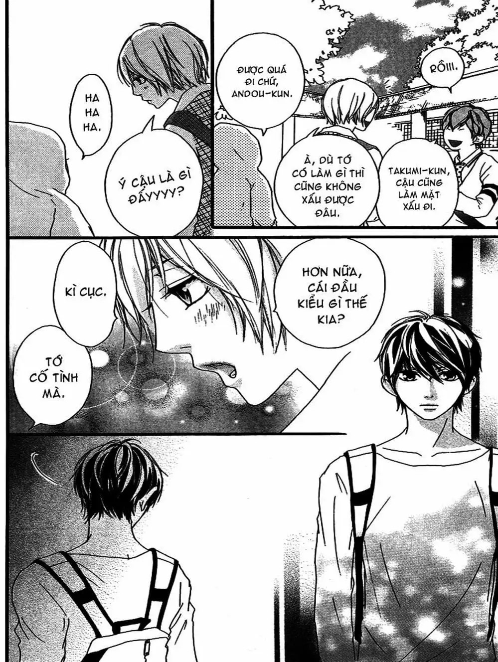 Truyện Tranh Tình Yêu Lấp Lánh - Strobe Edge trang 5