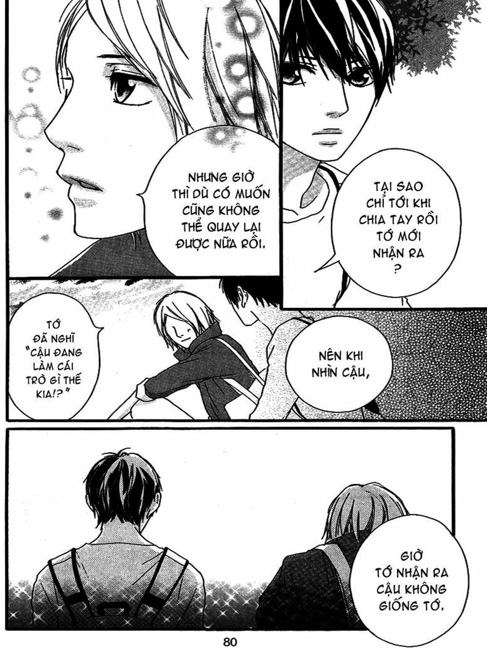 Truyện Tranh Tình Yêu Lấp Lánh - Strobe Edge trang 5