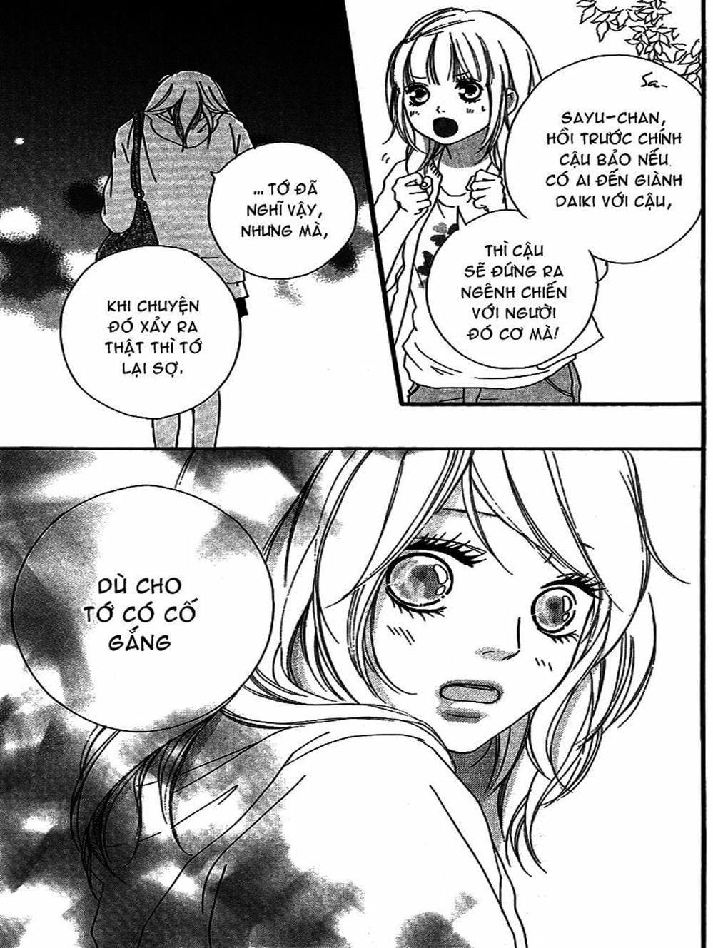 Truyện Tranh Tình Yêu Lấp Lánh - Strobe Edge trang 5