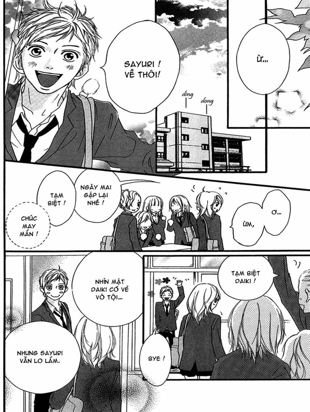 Truyện Tranh Tình Yêu Lấp Lánh - Strobe Edge trang 5