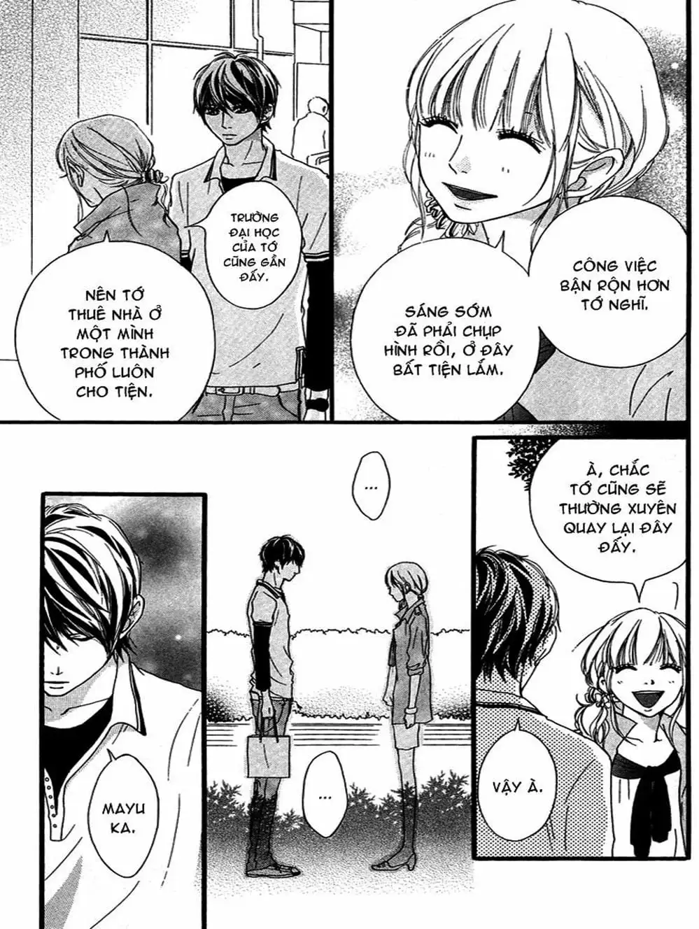 Truyện Tranh Tình Yêu Lấp Lánh - Strobe Edge trang 5